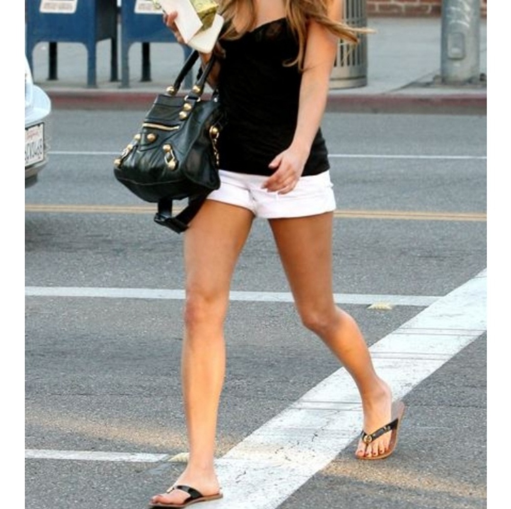 TORY BURCH Logo Sandals LIKE NEW! - Picture 6 of 8